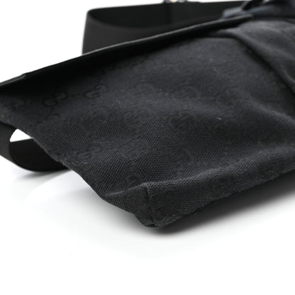 Gucci GG Monogram Double Pocket Belt Bag Black 10 of 11