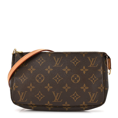 Louis Vuitton Monogram Accessories Pochette Long Strap 1 of 10