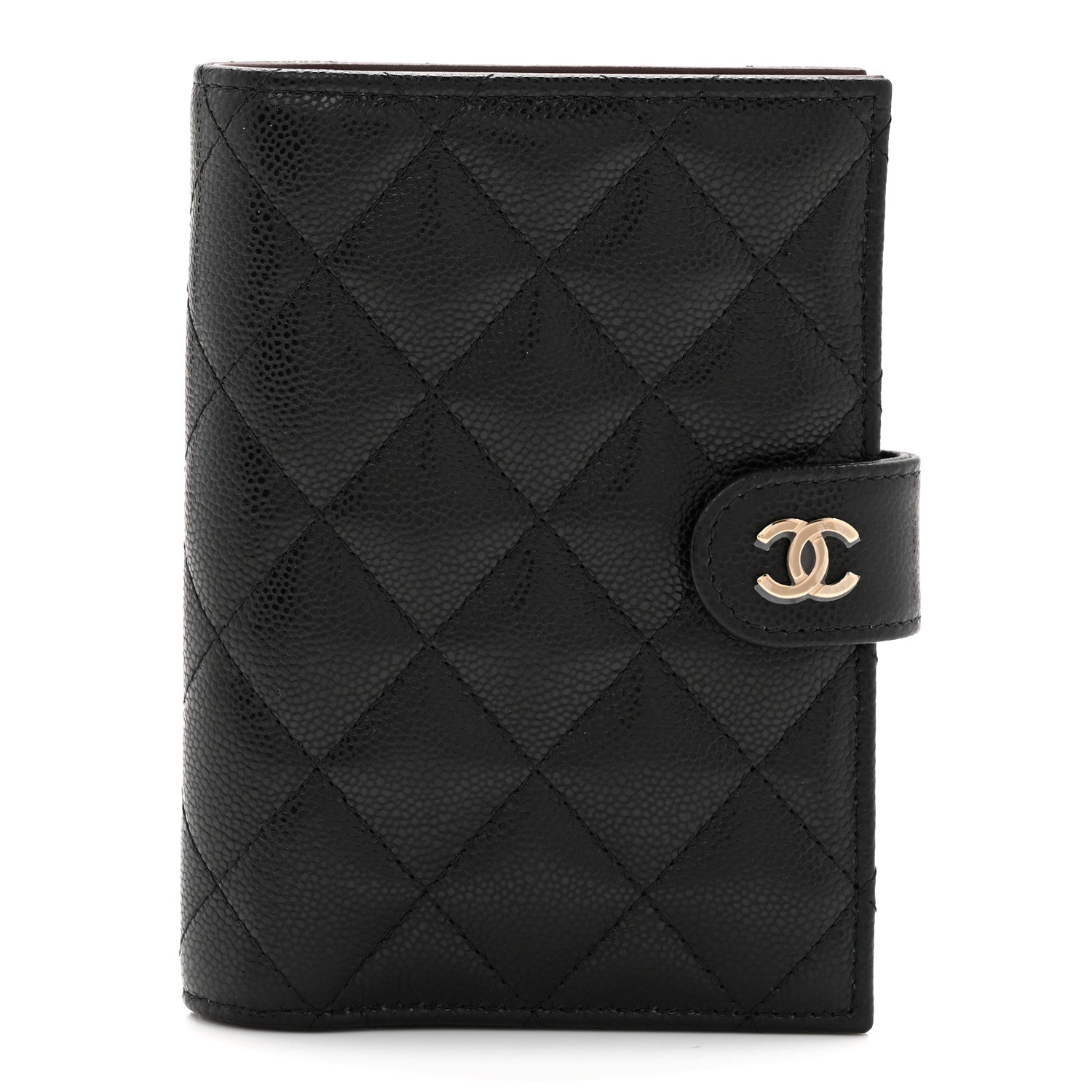 Chanel Caviar Quilted Passport Holder Black 1 of 8
