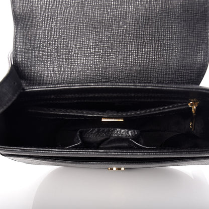 MCM Saffiano Studded Crossbody Black 7 of 10