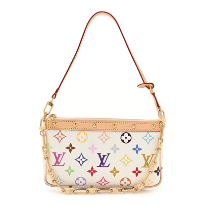 Louis Vuitton LV X TM Monogram Multicolor Pochette Accessories White 1 of 10