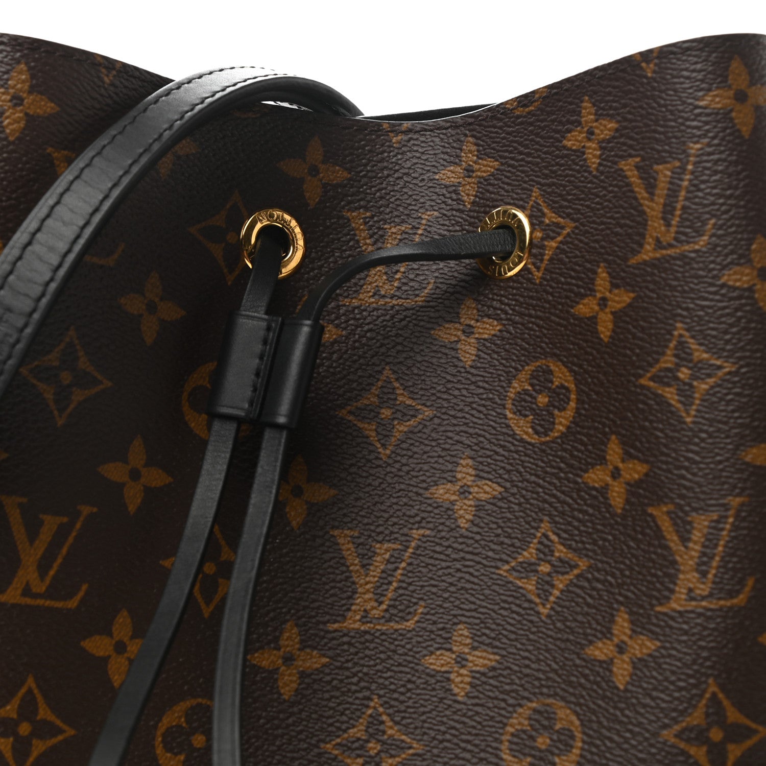 Louis Vuitton Monogram Neonoe MM Black 7 of 9