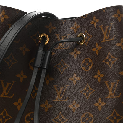 Louis Vuitton Monogram Neonoe MM Black 7 of 9
