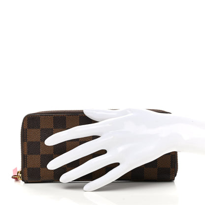 Louis Vuitton Damier Ebene Clemence Wallet 2 of 7