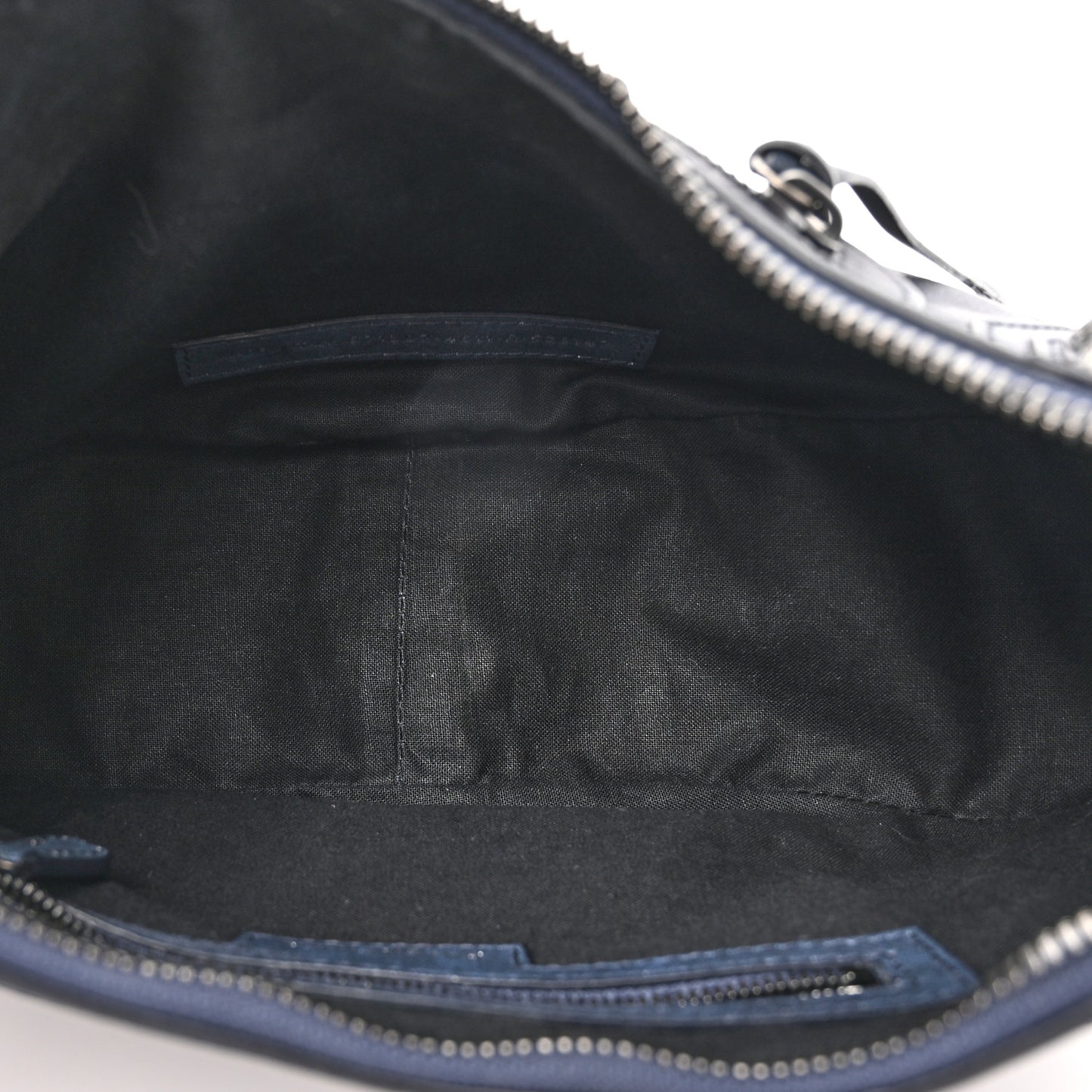 Used Calfskin Small Le Cagole Shoulder Bag Navy