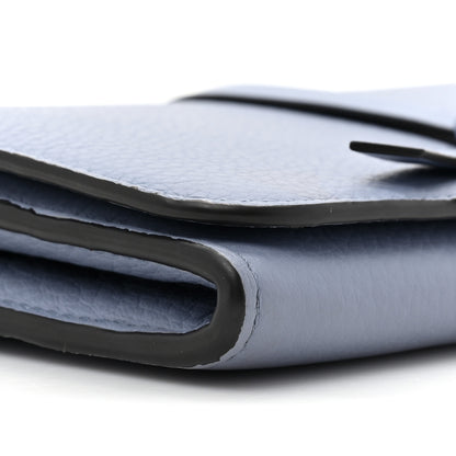 Chloe Calfskin Alphabet Long Wallet Smokey Blue 9 of 11