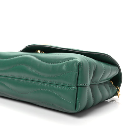 Louis Vuitton Calfskin LV New Wave Chain Bag Emerald 7 of 7
