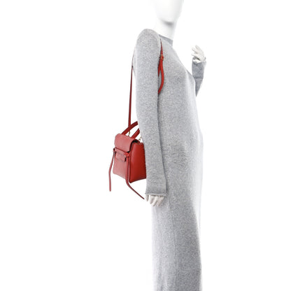 Celine Grained Calfskin Nano Belt Bag Coquelicot 2 of 12