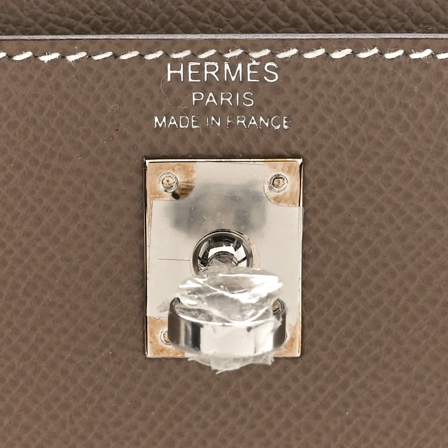 Hermes Epsom Kelly Sellier 25 Etoupe 6 of 10