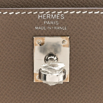 Hermes Epsom Kelly Sellier 25 Etoupe 6 of 10
