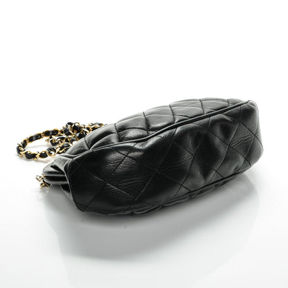Chanel Calfskin Quilted Kisslock Frame Bag Black 4 of 10