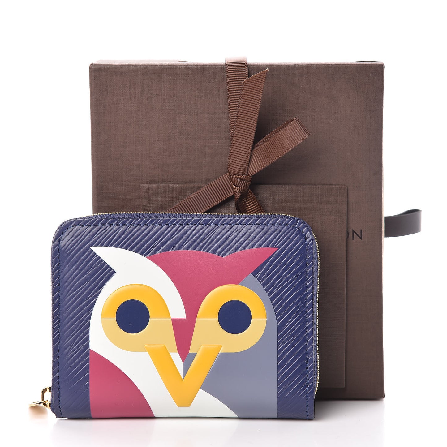 Epi Owl Zippy Coin Purse Iris