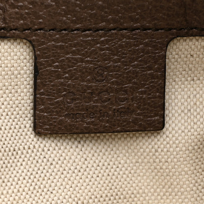 Gucci GG Supreme Monogram Web Small Ophidia Messenger Bag Brown 6 of 11