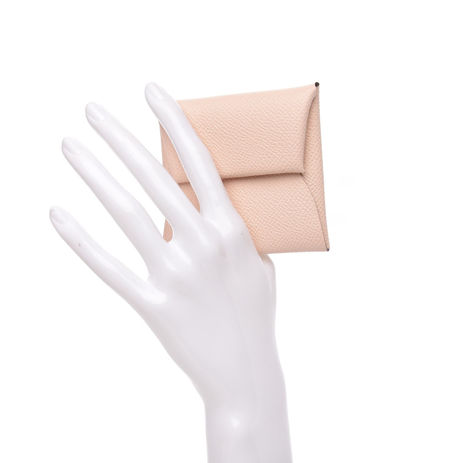 Hermes Epsom Bastia Coin Purse Rose Eglantine 2 of 7