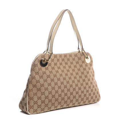 Gucci Monogram Medium Eclipse Shoulder Bag Off White 3 of 7