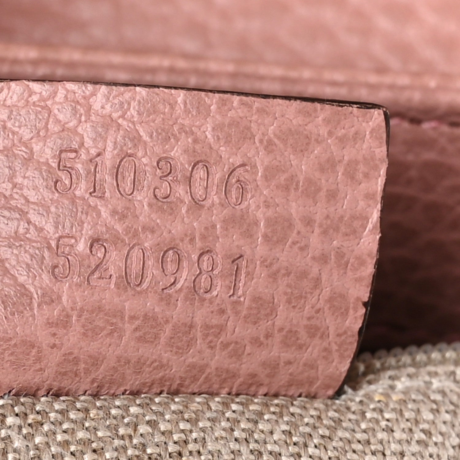 Gucci Dollar Calfskin Medium Interlocking G Top Handle Shoulder Bag Soft Pink 7 of 10