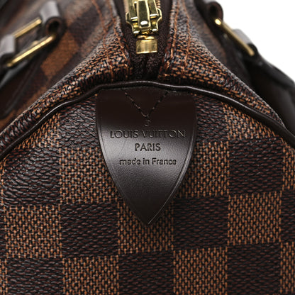 Louis Vuitton Damier Ebene Speedy 25 6 of 9