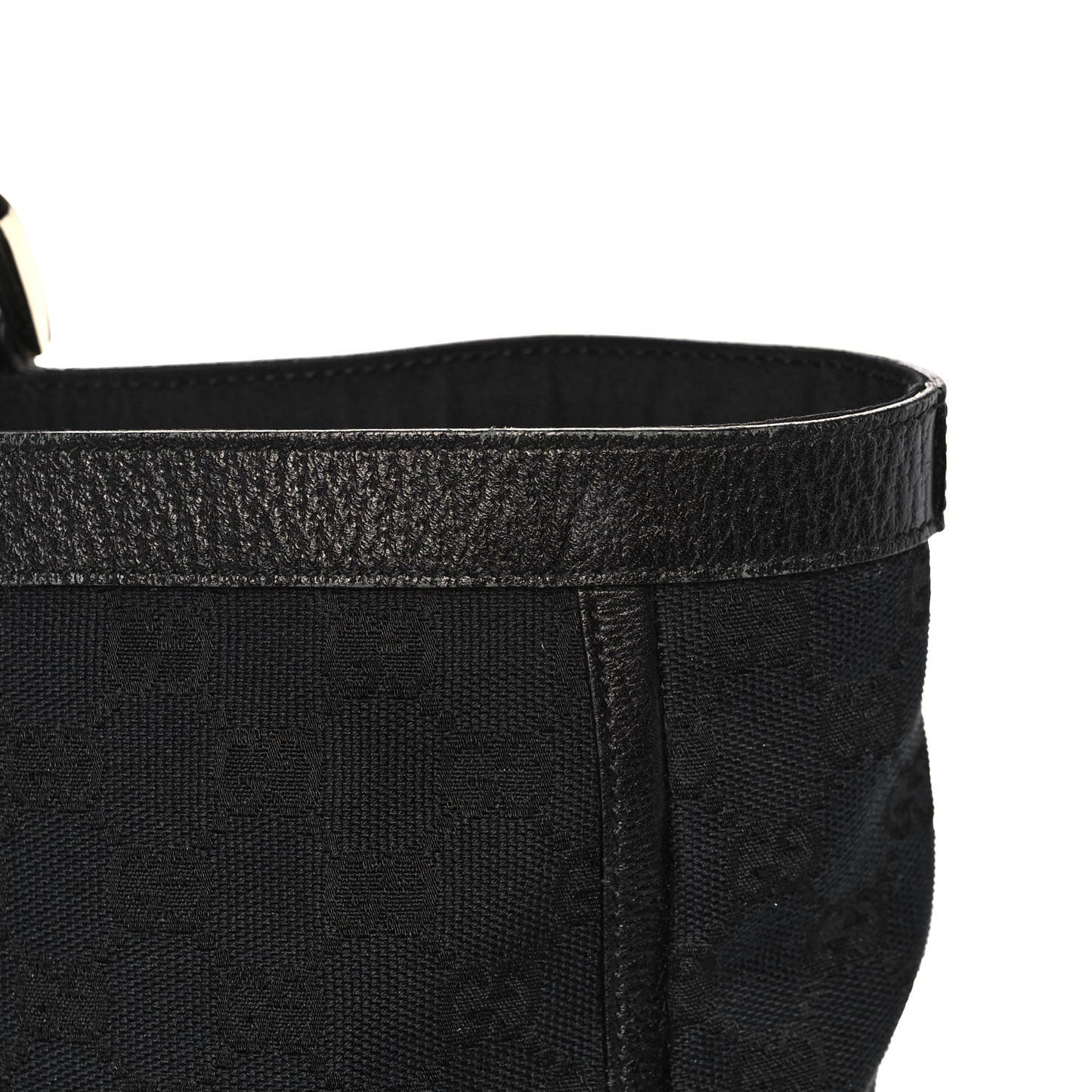 Monogram Large Abbey Tote Black