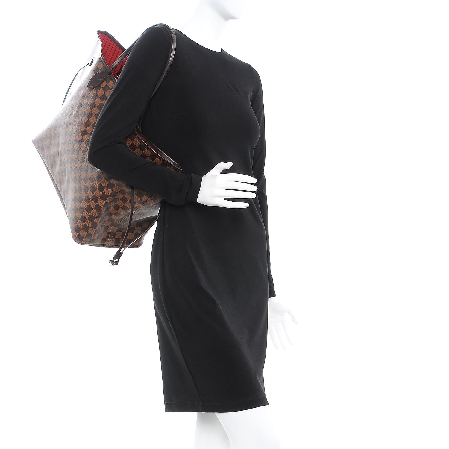 Louis Vuitton Damier Ebene Neo Neverfull GM 3 of 27