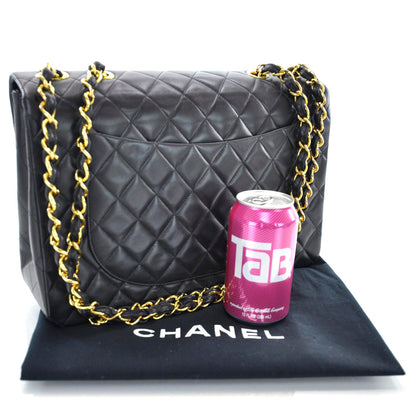 Chanel Lambskin XL Jumbo Flap Black 3 of 12