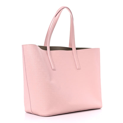 Givenchy Calfskin Logo Embossed Wing Shopper Tote Blush Pink 4 of 14