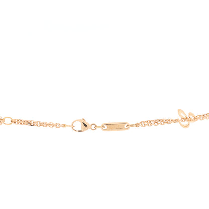 Chopard 18K Rose Gold Diamond Happy Diamonds Pave Pendant Necklace 4 of 7