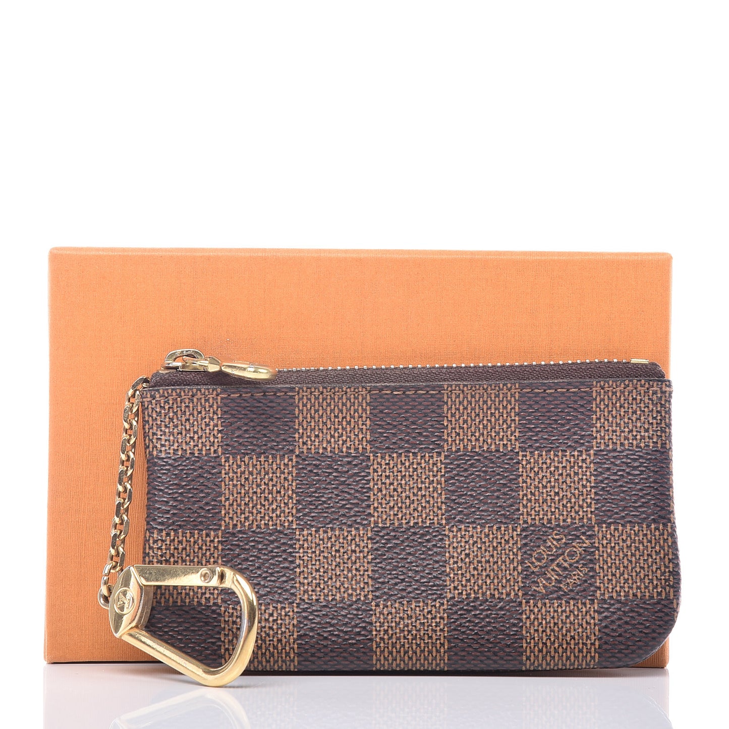 Damier Ebene Key Pouch