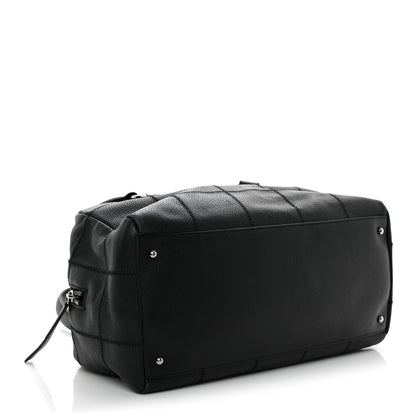 Chanel Caviar Square Stitched Bowler Black 4 of 9