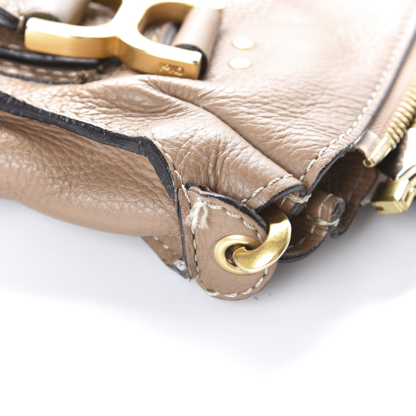 Calfskin Medium Marcie Satchel Nut