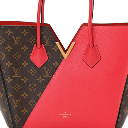 Louis Vuitton Calfskin Monogram Kimono Tote Cherry 8 of 11