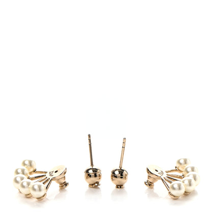 Christian Dior Pearl La Peite Tribale Earrings 3 of 4