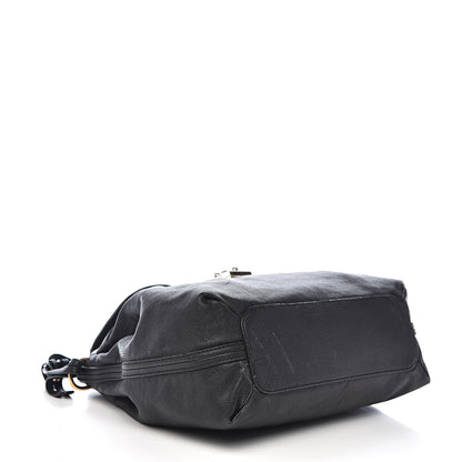 Chloe Calfskin Elsie Satchel Black 3 of 12