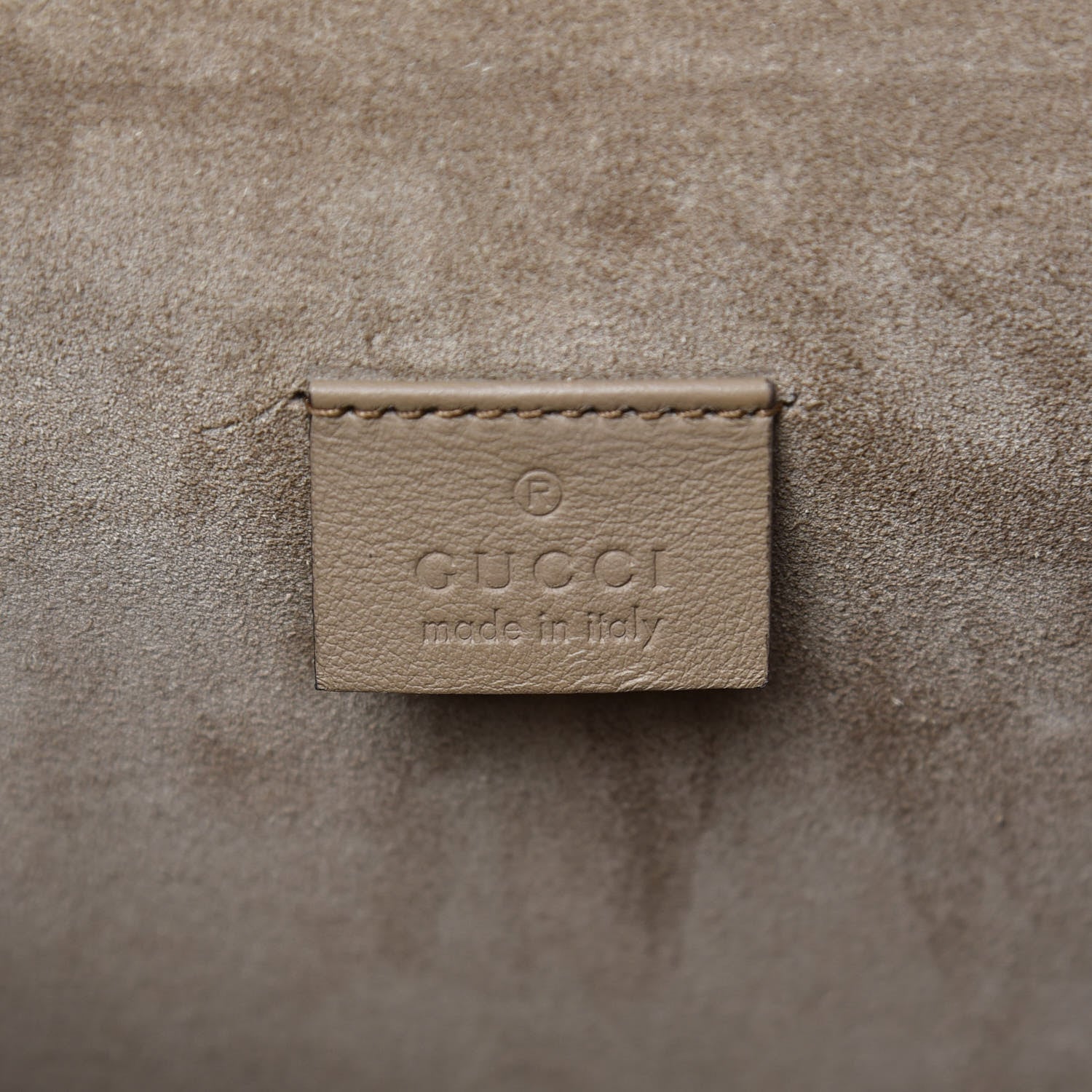 Gucci GG Supreme Monogram Medium Dionysus Shoulder Bag Taupe 6 of 12