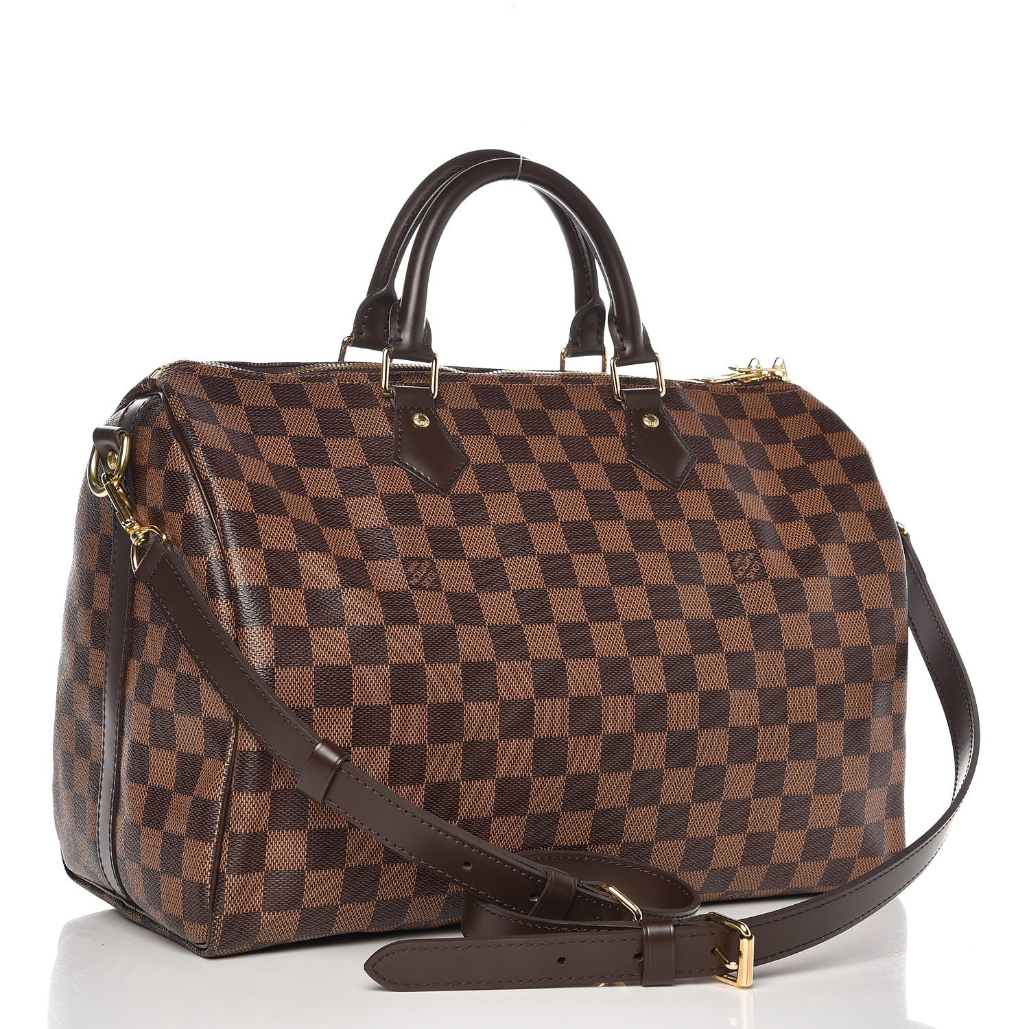 Louis Vuitton Damier Ebene Speedy Bandouliere 35 4 of 11
