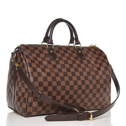 Louis Vuitton Damier Ebene Speedy Bandouliere 35 4 of 11