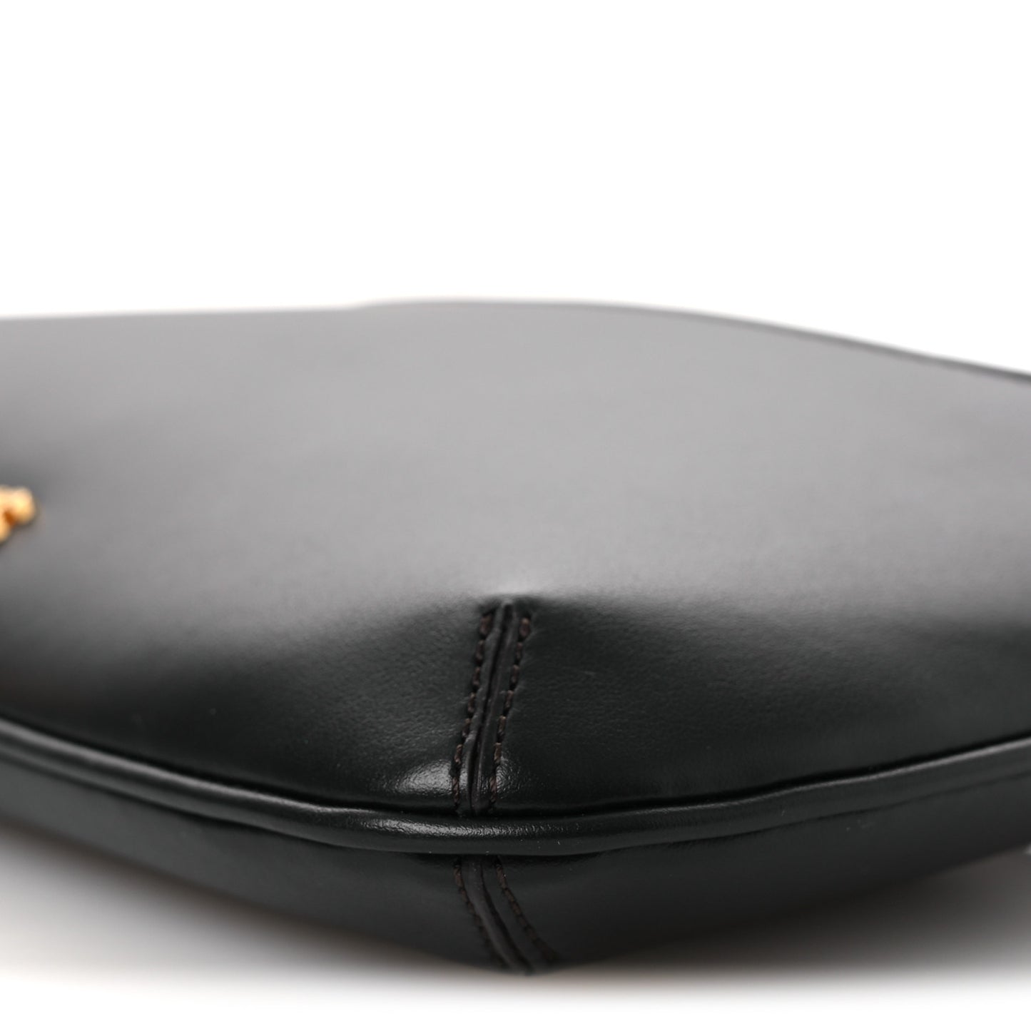 Smooth Calfskin Le Bisou Perle Black