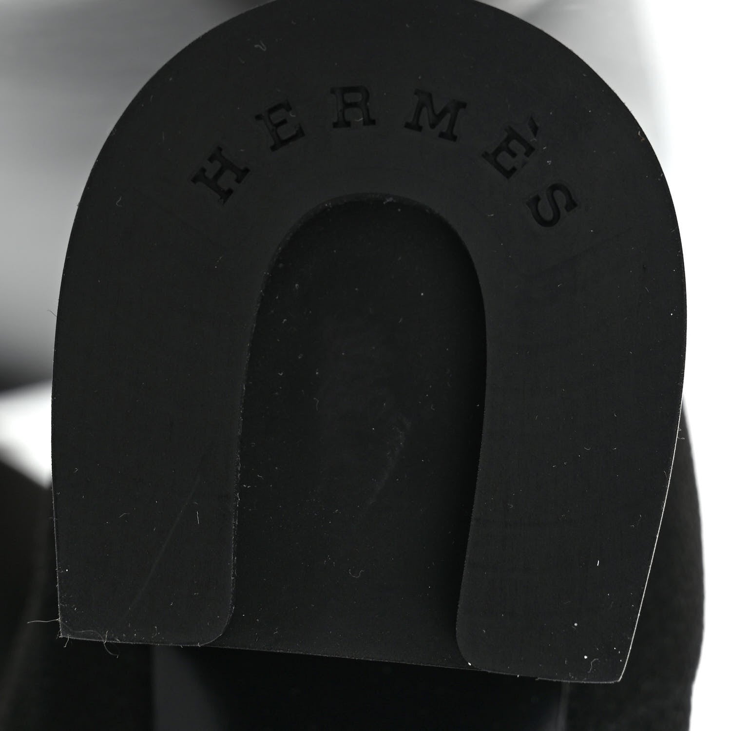 Hermes Knit Calfskin Fontaine 60 Boots 38 Black 7 of 8