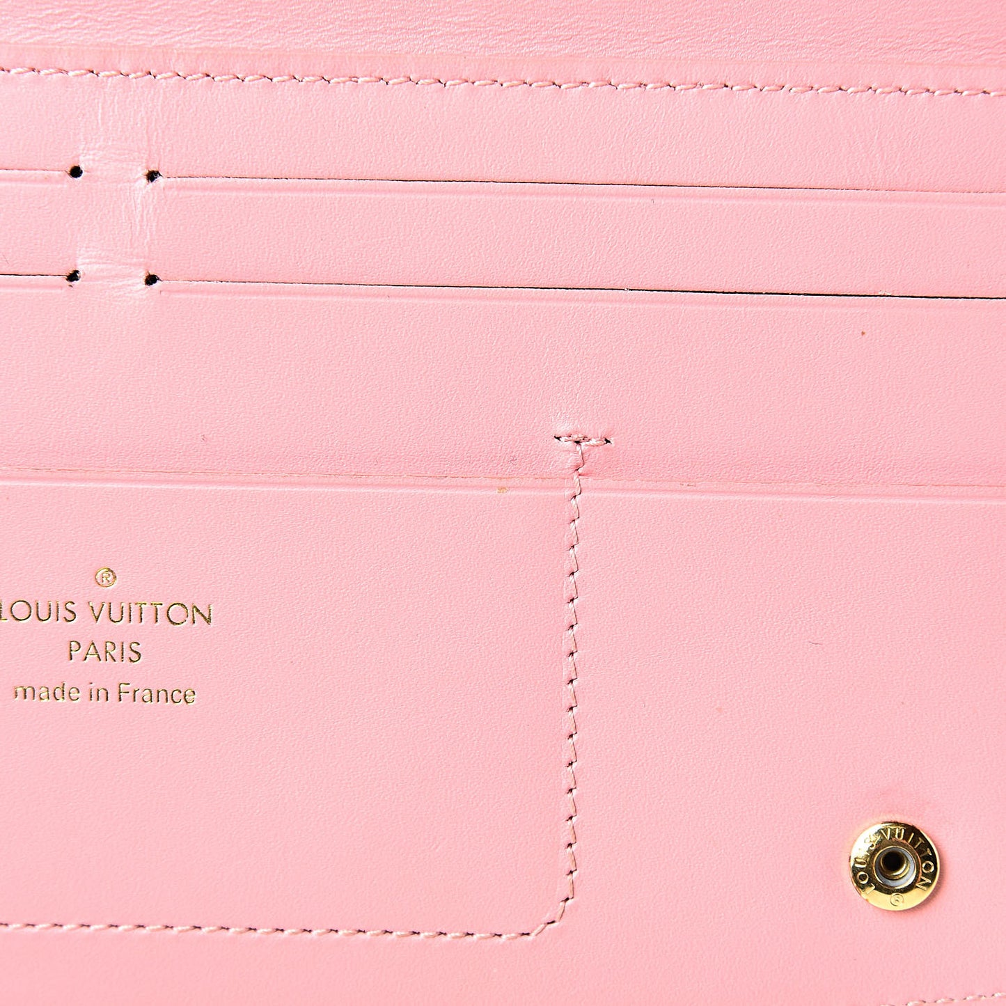 Calfskin City Steamer Wallet Kaki White