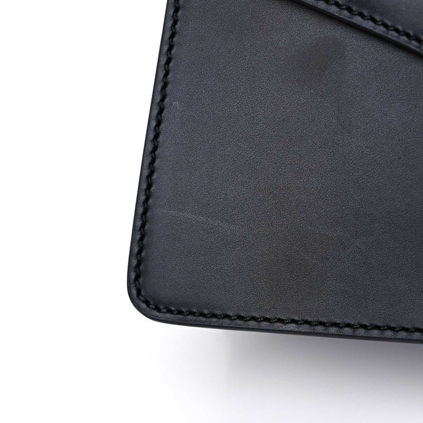 Calfskin Mini Sylvie Top Handle Bag Black