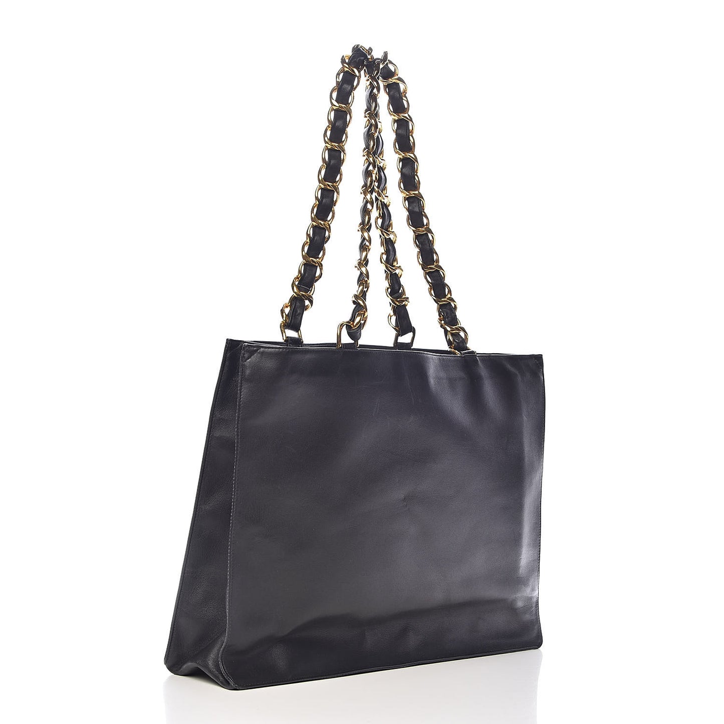 Lambskin CC Shoulder Bag Black
