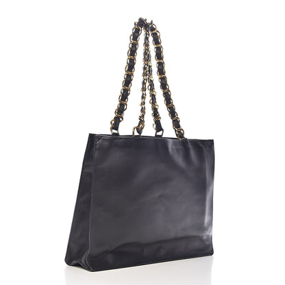Chanel Lambskin CC Shoulder Bag Black 3 of 15