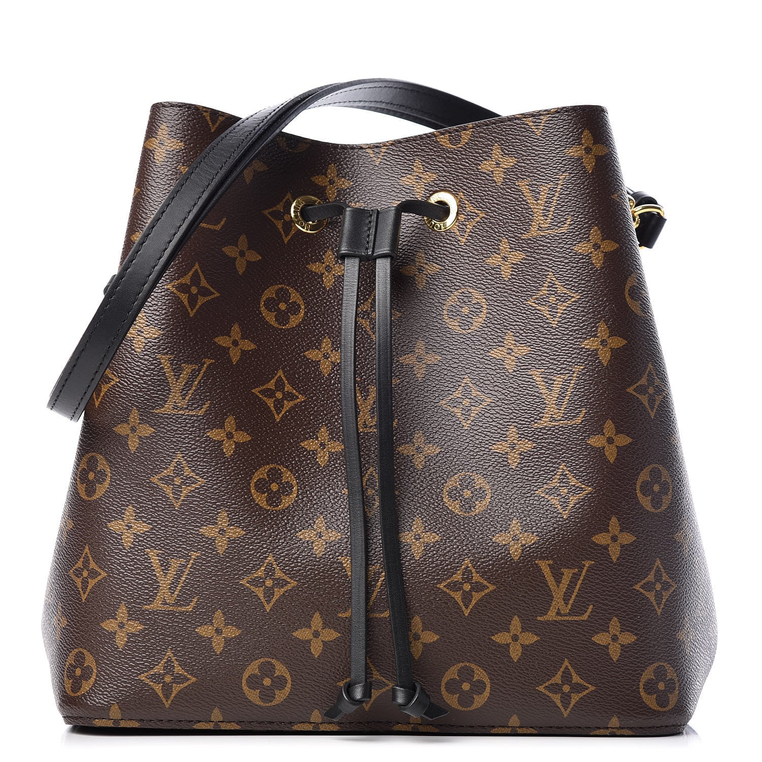 Louis Vuitton Monogram Neonoe MM Black 1 of 11