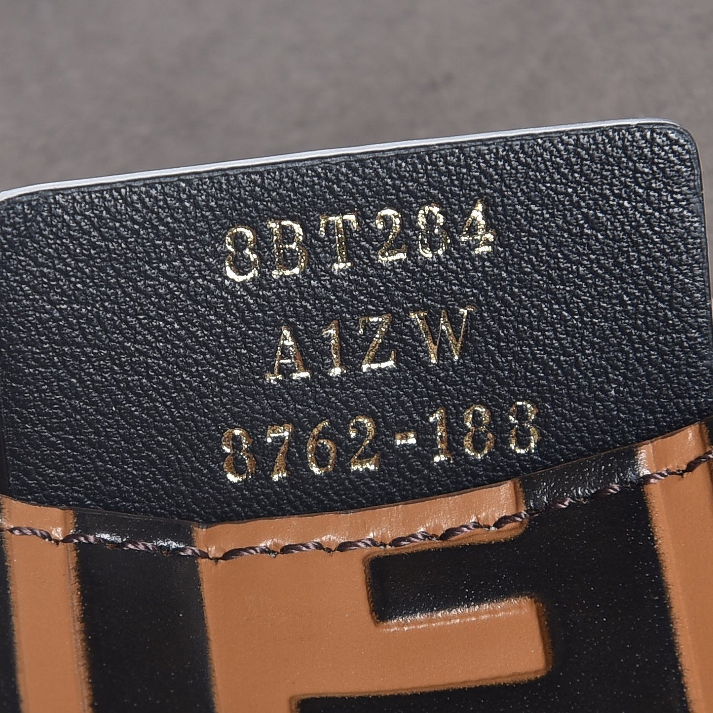 Vitello Century F is Fendi FF Embossed Kan I Shoulder Bag Orzo Tobacco