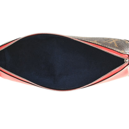 Louis Vuitton Monogram Elizabeth Pencil Pouch Red 5 of 6