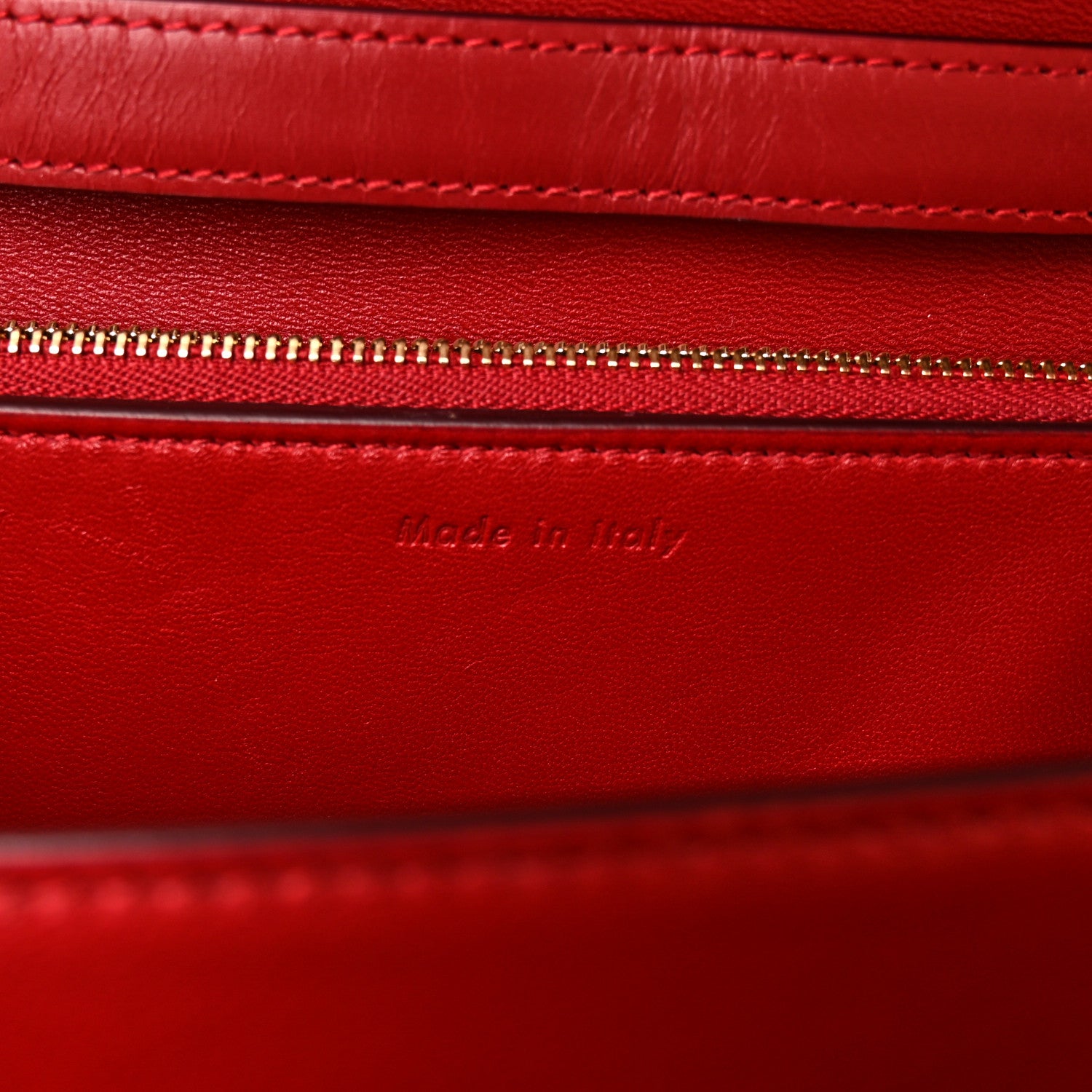 Celine Smooth Calfskin Medium Classic Box Flap Bag Red 7 of 15