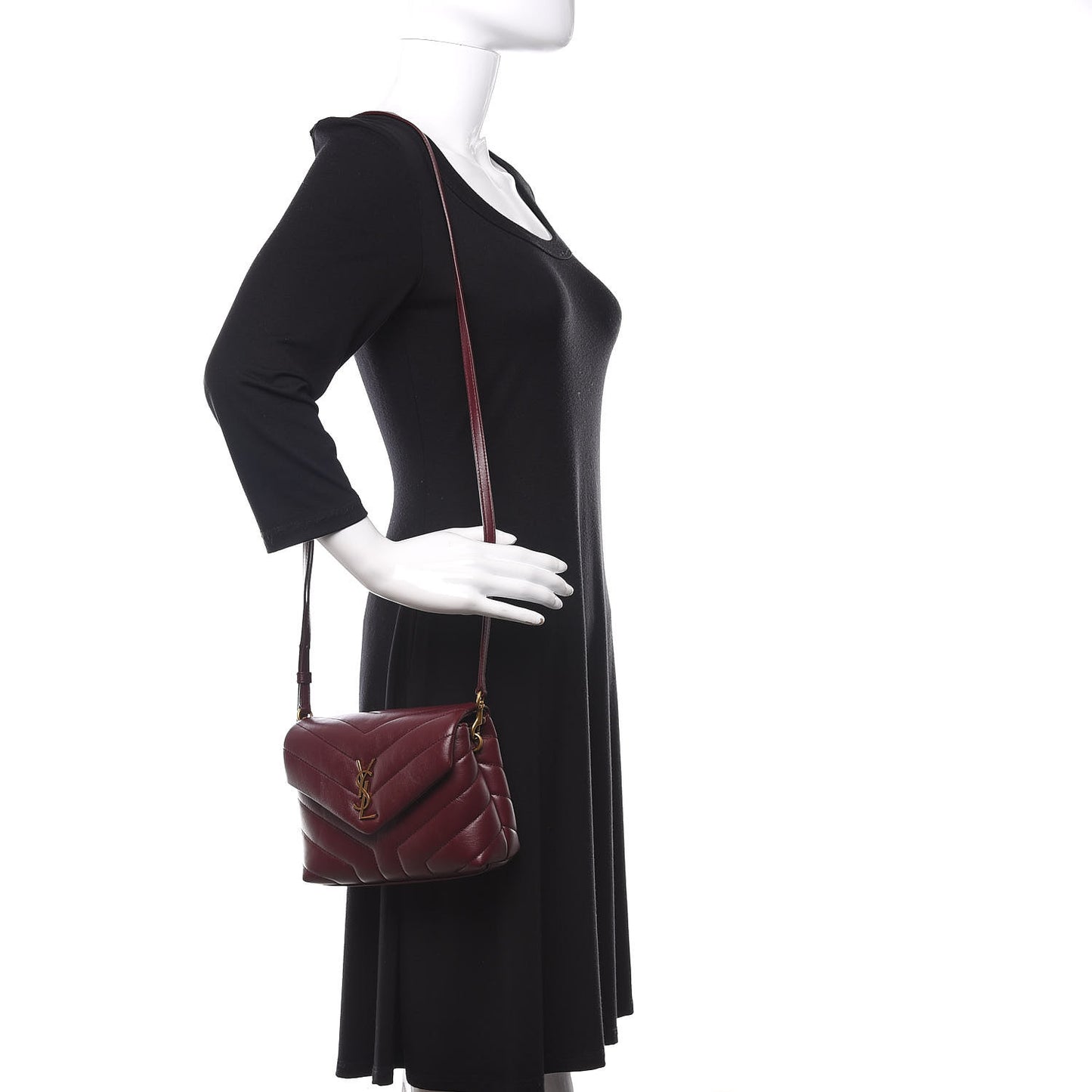 Calfskin Y Quilted Monogram Toy Loulou Monogram Crossbody Bag Rouge Legion