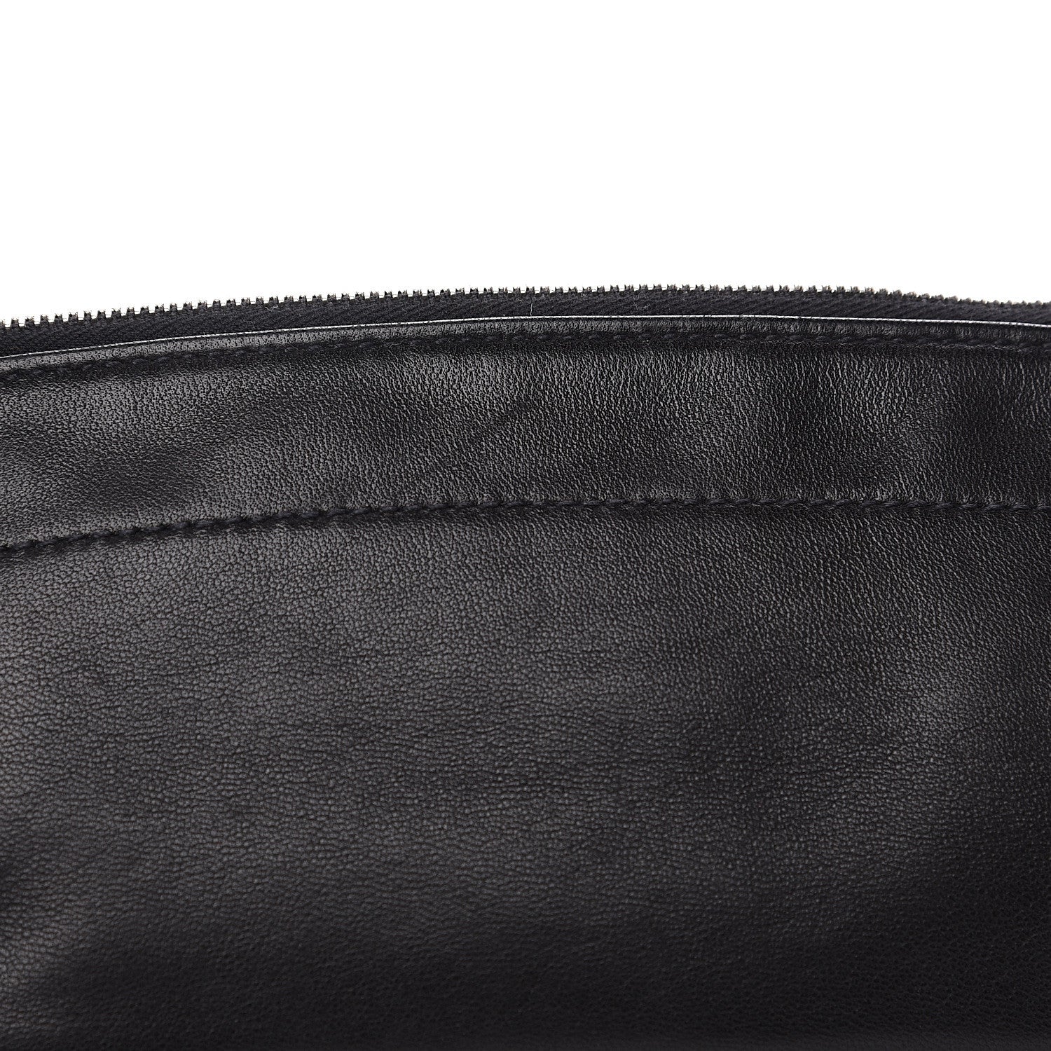 Hermes Lambskin Swift Tohubohu Pouch PM Black 7 of 11