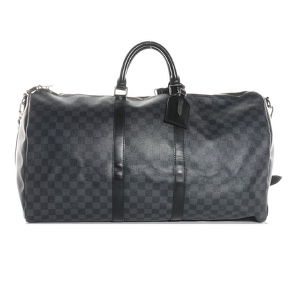 Louis Vuitton Damier Graphite Keepall Bandouliere 55 1 of 7