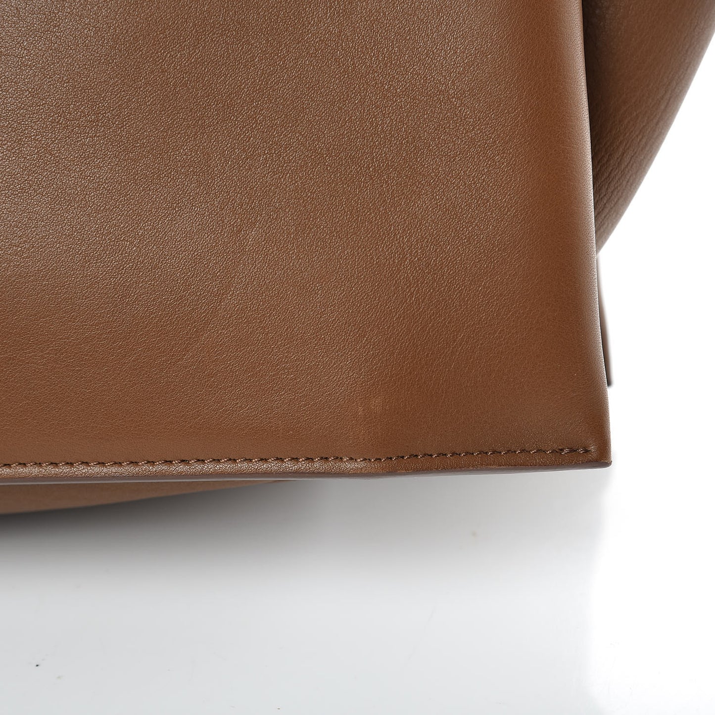 Calfskin Medium Tri-Fold Bag Taupe