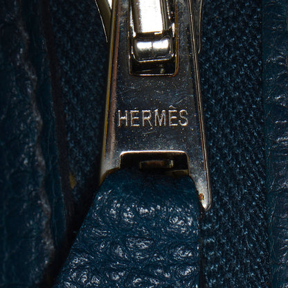 Hermes Veau Negonda Garden Party 36 MM Bleu de Prusse 9 of 12